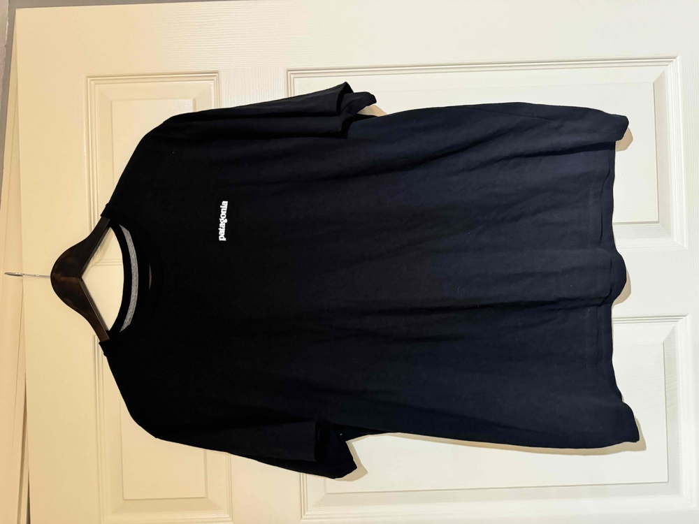 Patagonia Short Sleeve Regular Fit T-Shirt Black Size Large